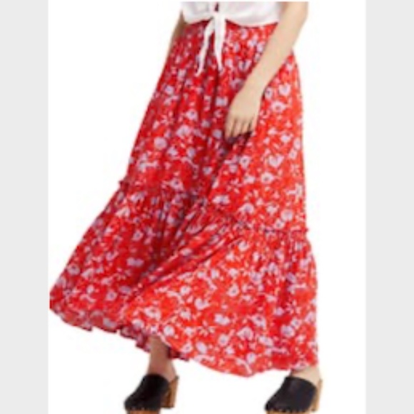 Free People Dresses & Skirts - FREE PEOPLE Way of the Wind Maxi Skirt